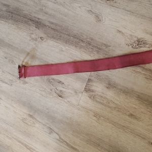 Gap pink leather belt